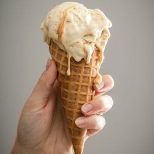 Glace à la vanille