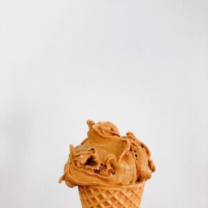 Glace caramel