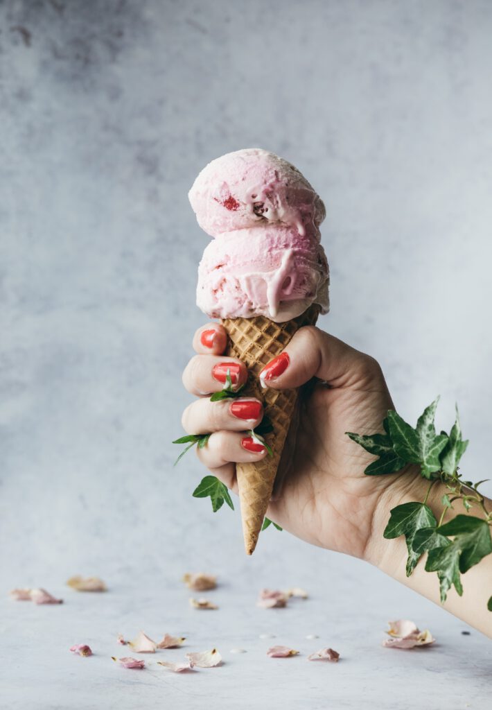 glace fraise